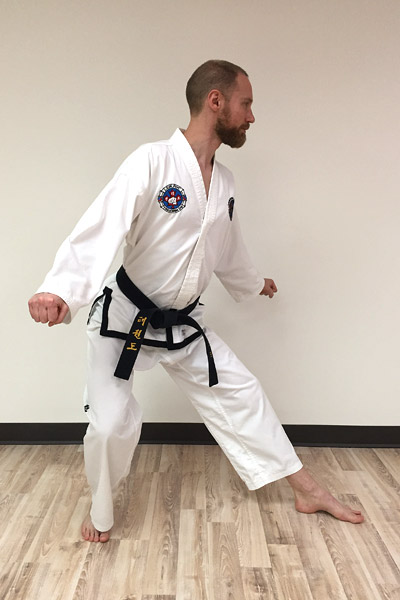 L-stance mistake - pushing hips back