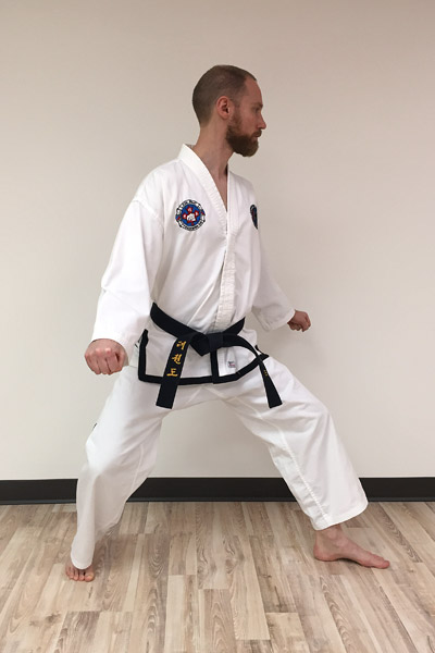 L-stance mistake: turning it into a fixed stance.