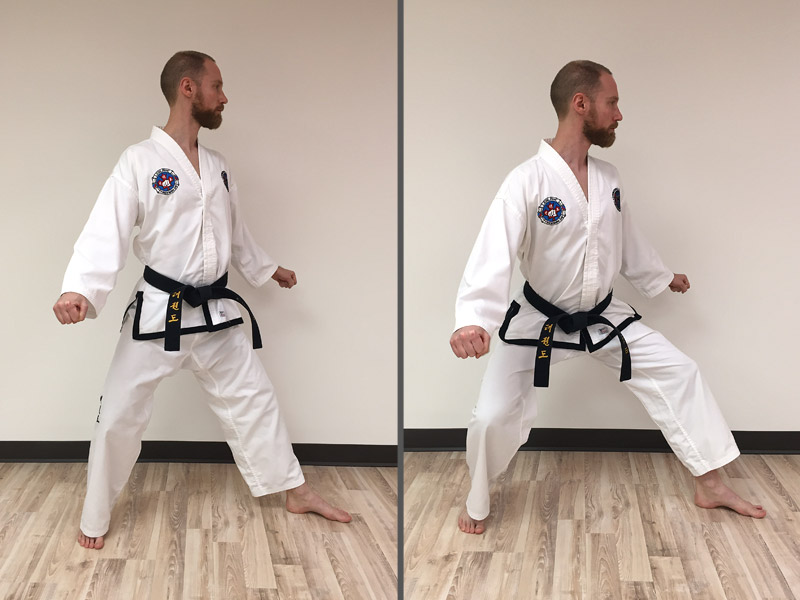 L-stance mistake: too high or too low
