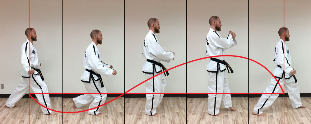 Taekwon-do sine wave
