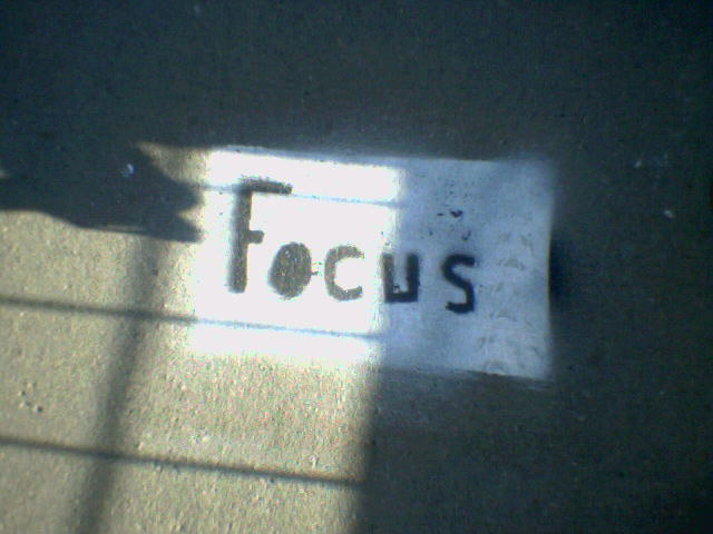 Focus graffiti